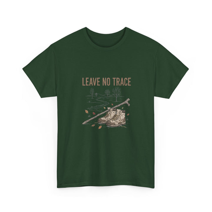 Leave No Trace Countryside Tee – a soft, breathable cotton T-shirt promoting respect for nature and responsible outdoor living.