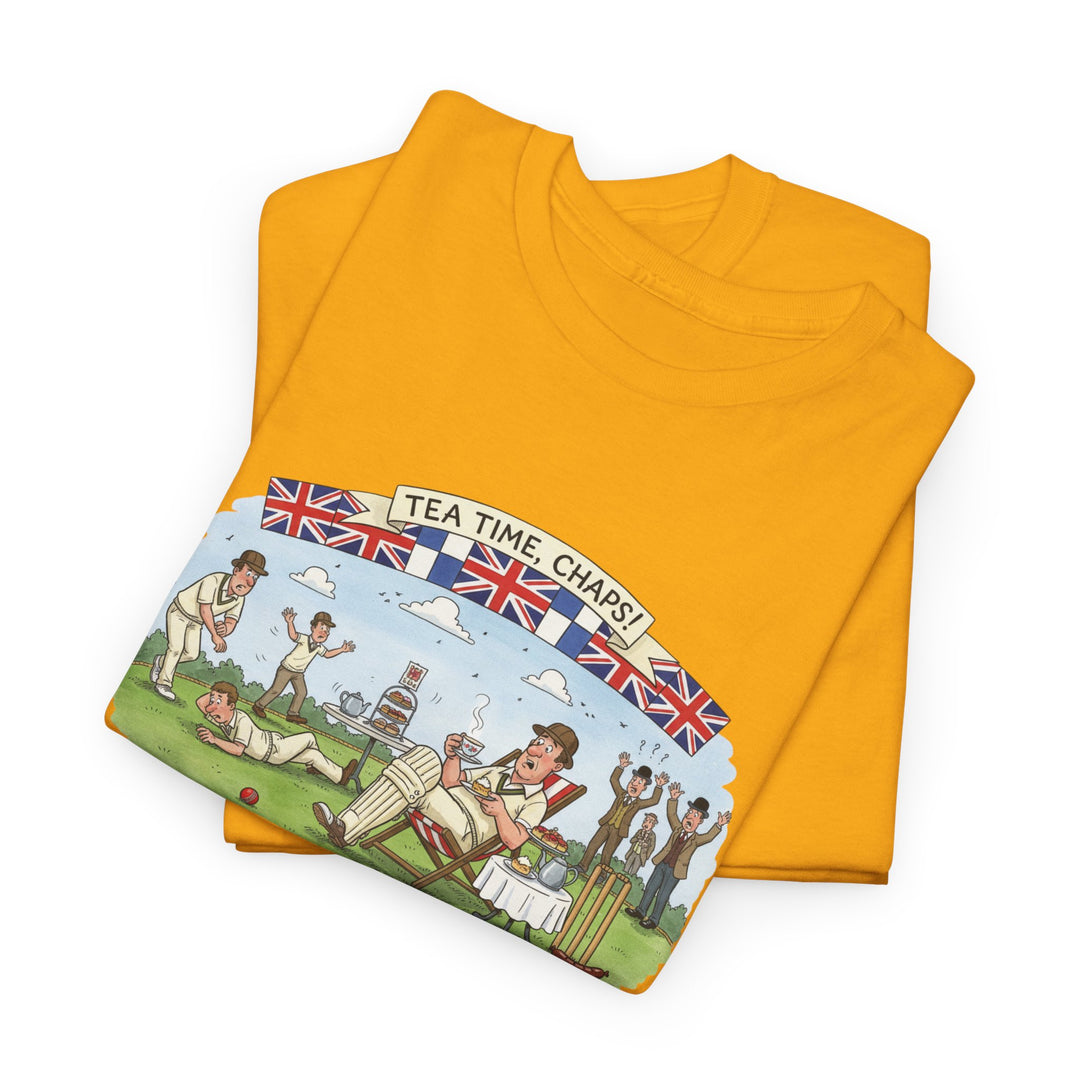 Cricket Tea Time Graphic T-Shirt for Fans