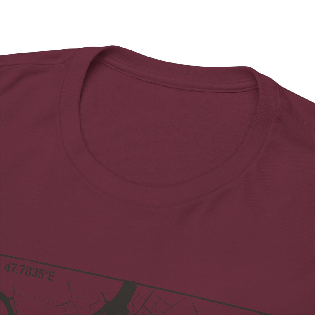 Basra 2003 Vintage Military Map T-Shirt