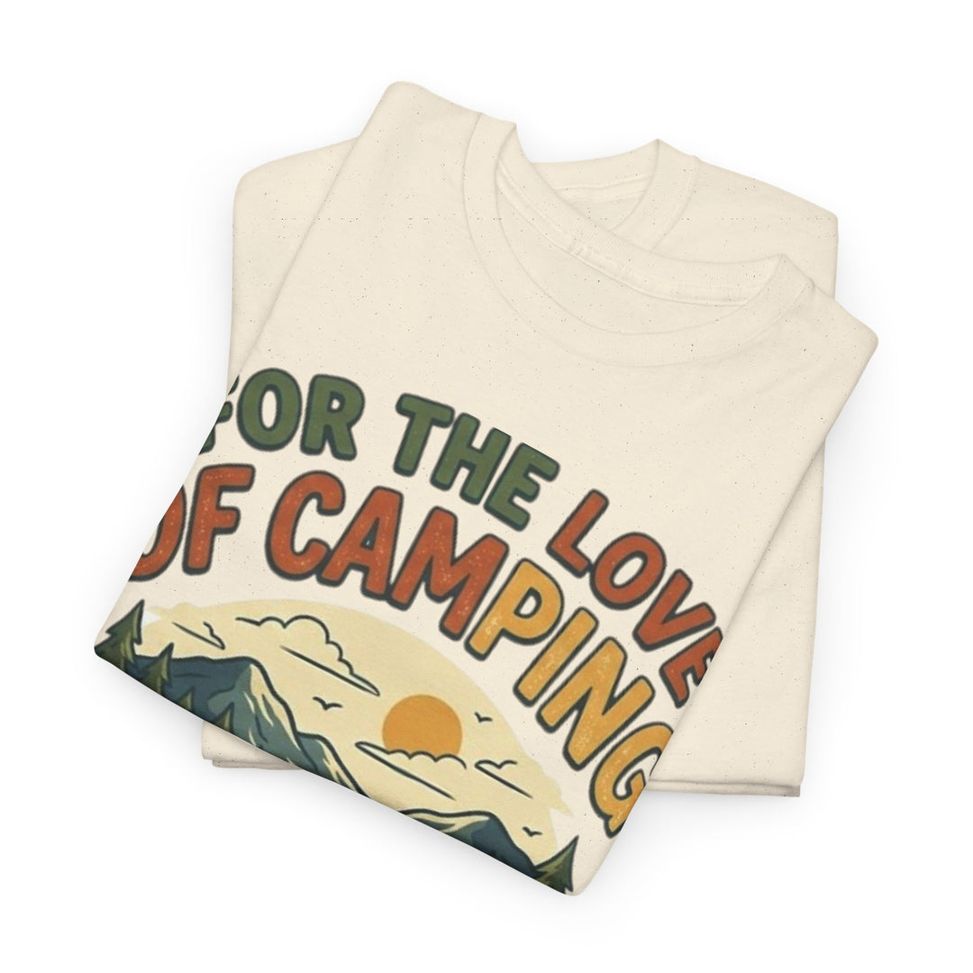 Retro Campfire Graphic T-Shirt - Vintage Style Camping Tee