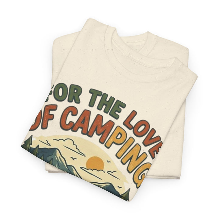 Retro Campfire Graphic T-Shirt - Vintage Style Camping Tee