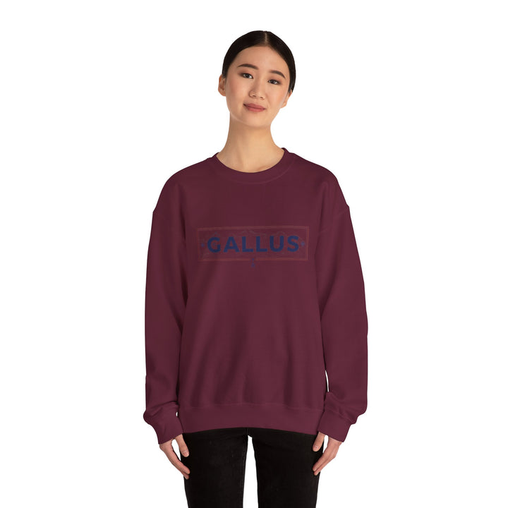 Spain Map Crewneck Sweatshirt — GALLUS Logo Travel Pullover