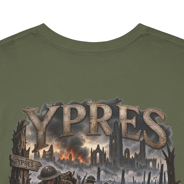Ypres World War I Memorial Tee — 1914–1918 Tribute T-Shirt