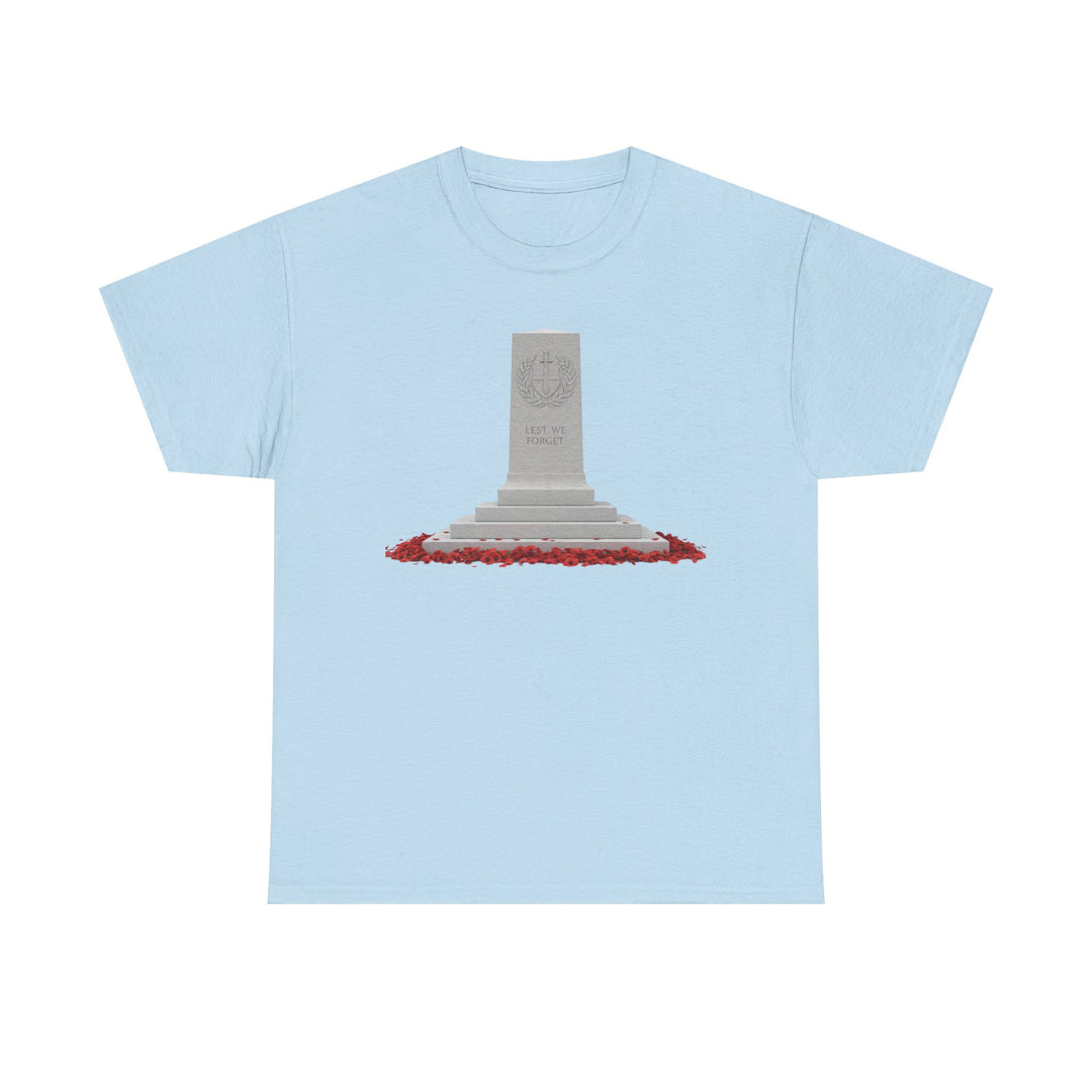Cenotaph Memorial Tee — Tribute &amp; Remembrance Shirt