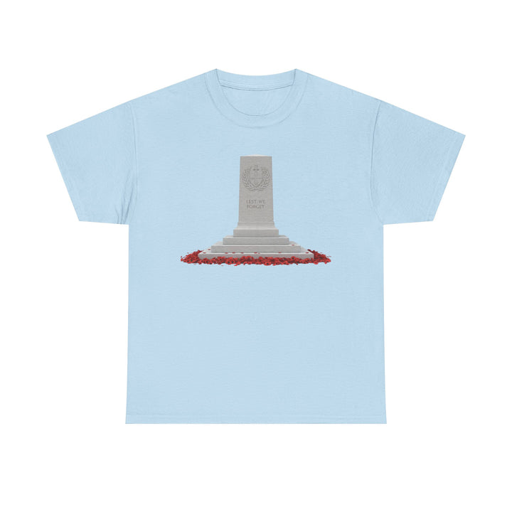 Cenotaph Memorial Tee — Tribute &amp; Remembrance Shirt