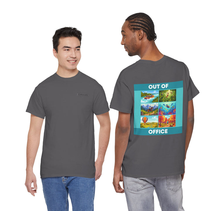 Out of Office Tee — Travel Scenes Graphic T-Shirt