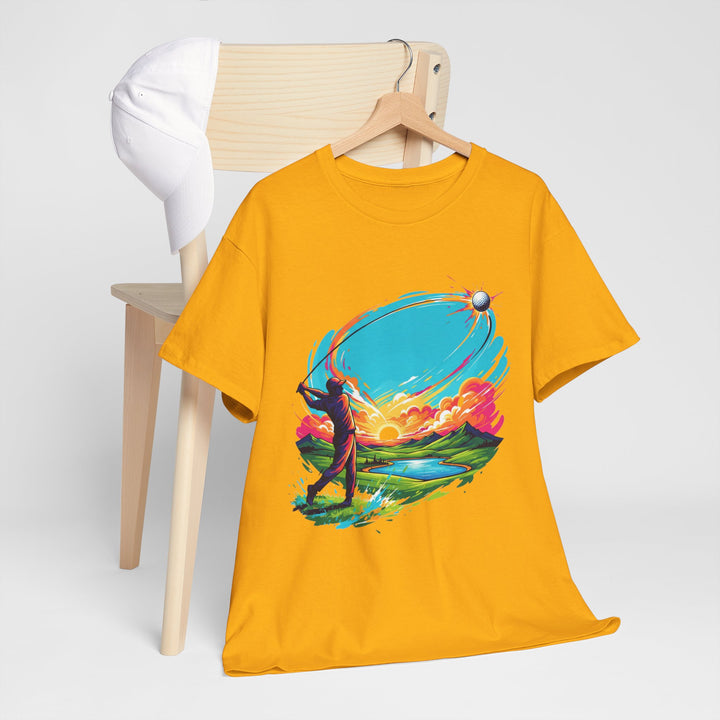 Golf Sunset T-Shirt for Golf Lovers