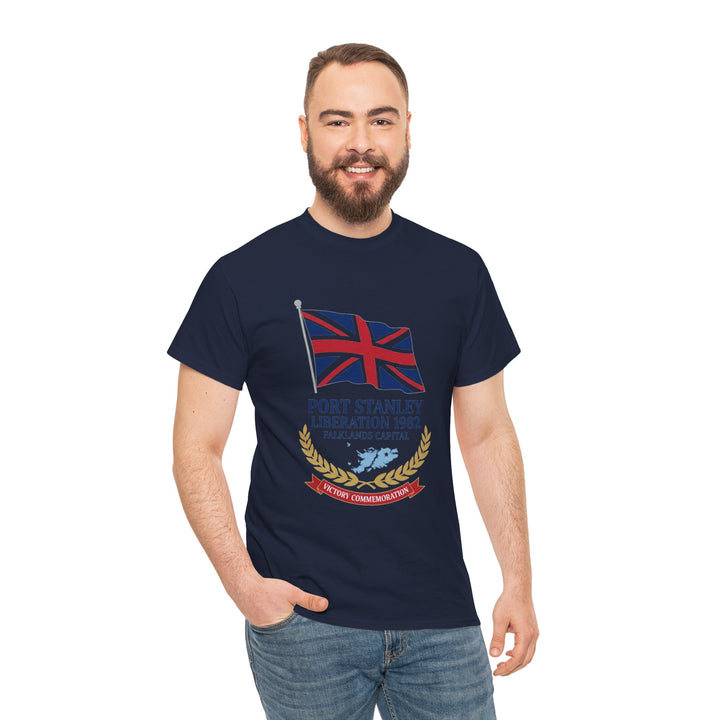Port Stanley 1982 T-Shirt - Falklands War Victory Heritage Graphic