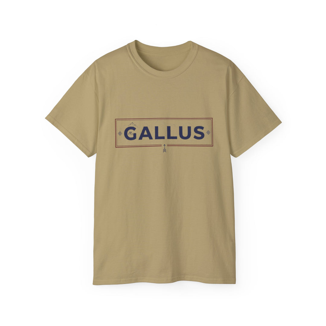 Gallus Logo T-Shirt — Vintage Boxed Graphic Tee