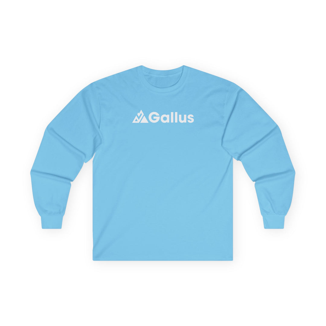 Long Sleeve Tee — Gallus Adventure Series: Hike, Climb, Abseil, Explore Graphic