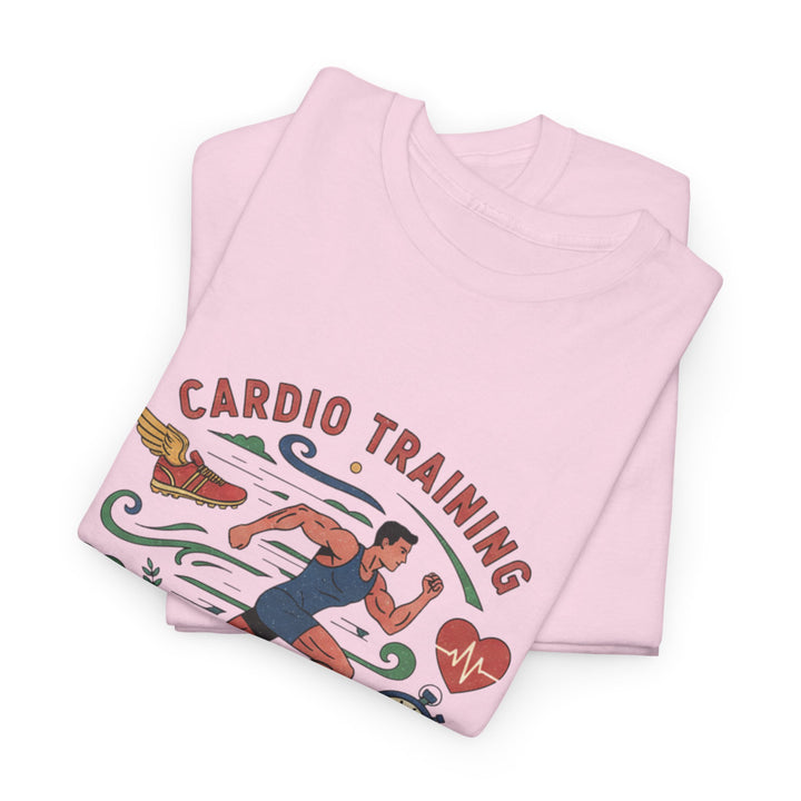 Cardio Training Tee - Fitness Running Workout Shirt
