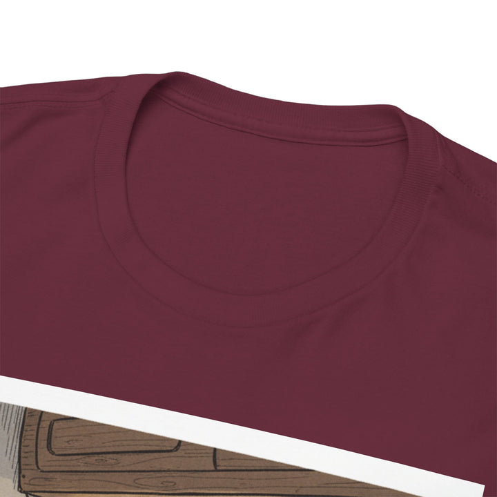 Retro Van Life Interior Graphic T-Shirt - Cozy Camper Van Aesthetic Tee