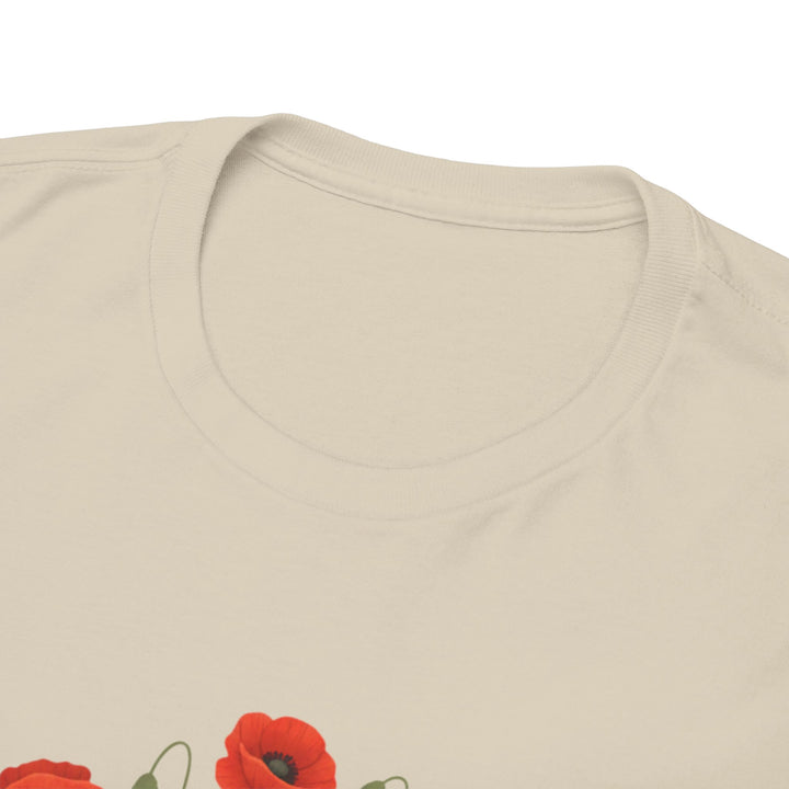 British Army Remembrance Shirt | Lest We Forget Poppy Helmet