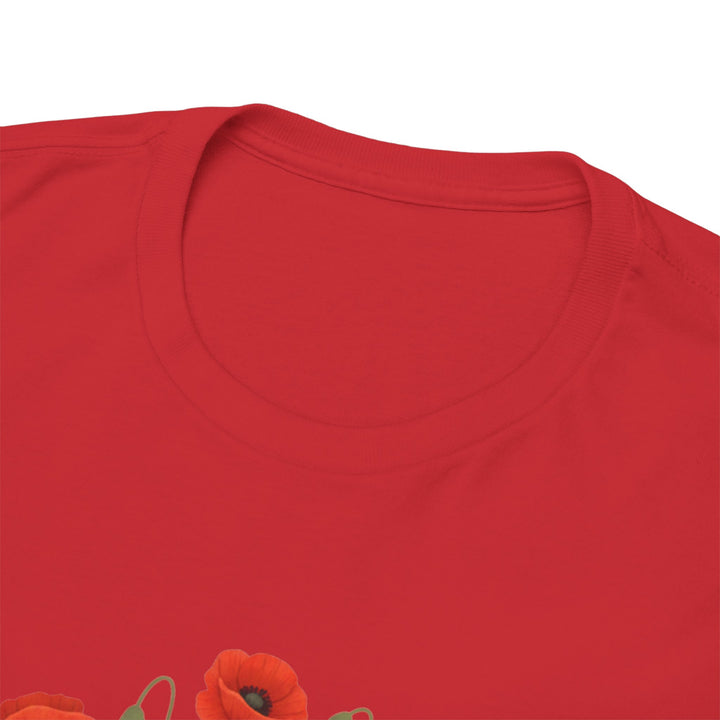 British Army Remembrance Shirt | Lest We Forget Poppy Helmet