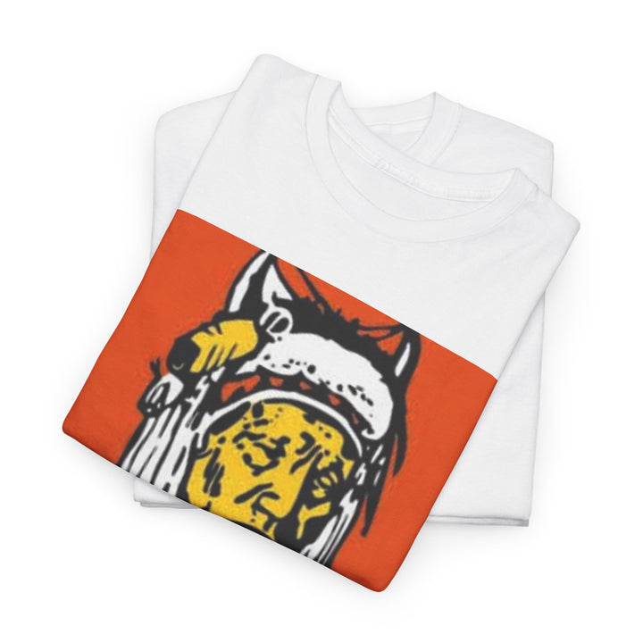 BATUS Native Chief Graphic Tee – Retro Tribal Illustration Shirt