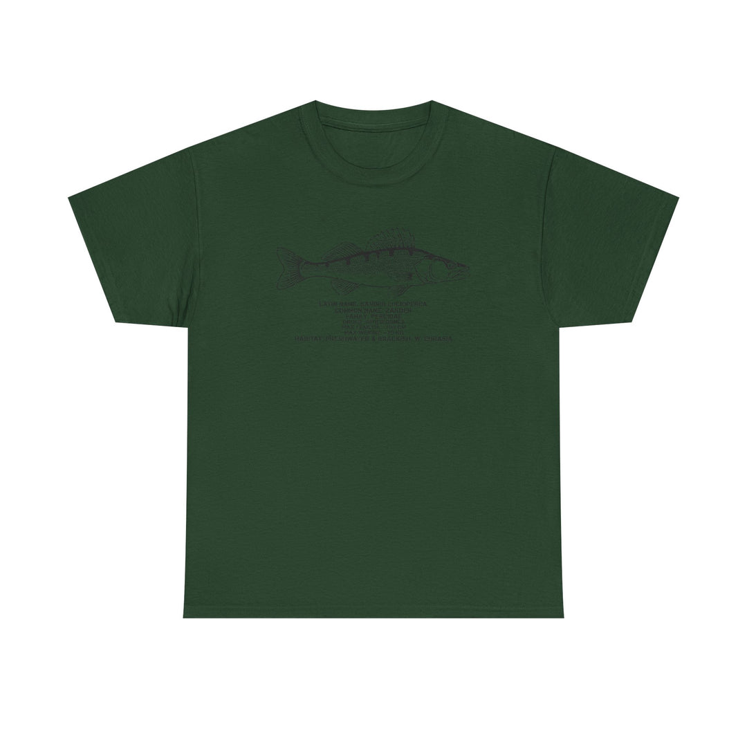 Walleye Fish (Zander) Illustration Tee | Fishing T-Shirt