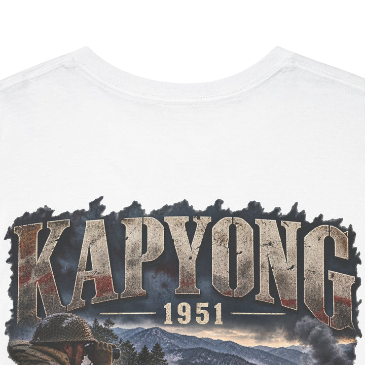 Kapyong 1951 Vintage Battle Scene Tee