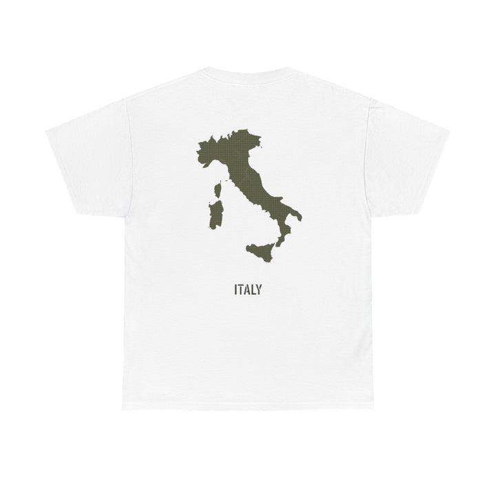 Italy Map T‑Shirt — Minimalist Travel Tee with &