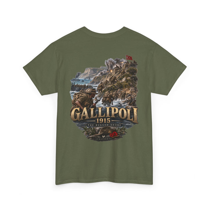 Gallipoli 1915 Memorial T-Shirt — ANZAC Remembrance Graphic Tee