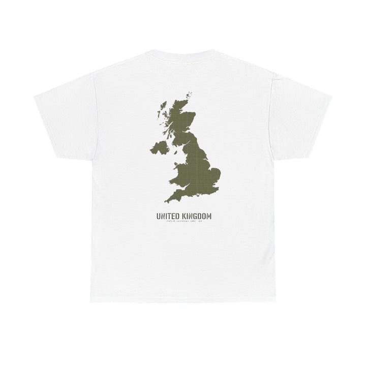 United Kingdom Map T-Shirt — Minimal UK Outline Tee