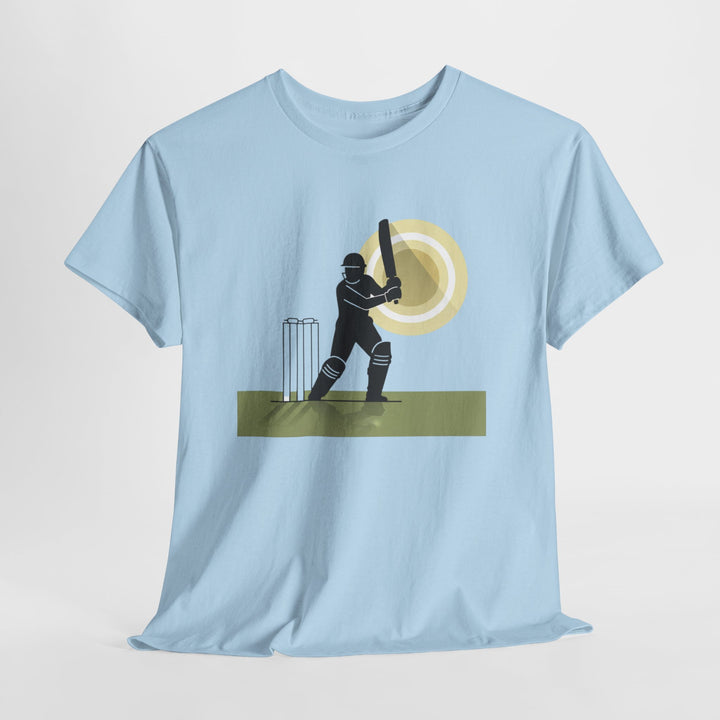 Cricket Player Silhouette T-Shirt