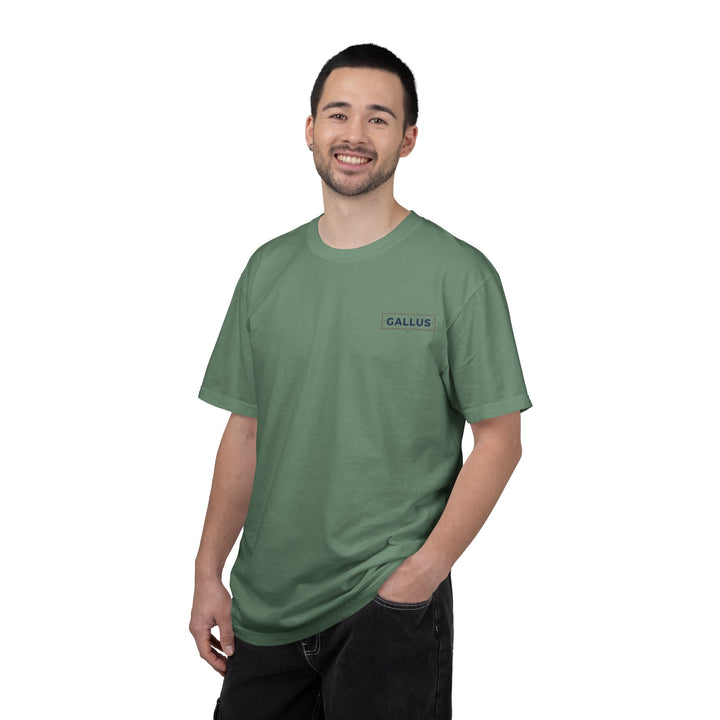 T-Shirt — Gallus Mountain Sunset Graphic Tee