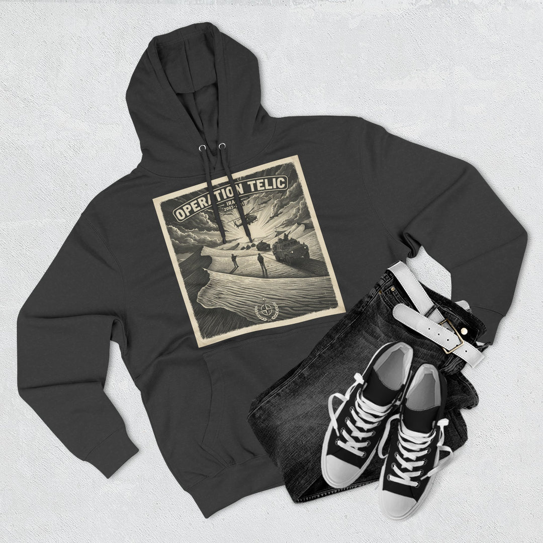 Op Telic Iraq Hoodie — Southern Provinces Military Heritage Graphic