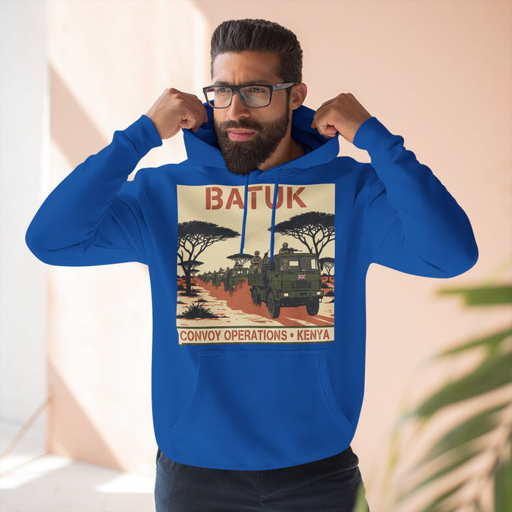 Hoodie - BATUK Kenya Convoy Vintage Safari Graphic
