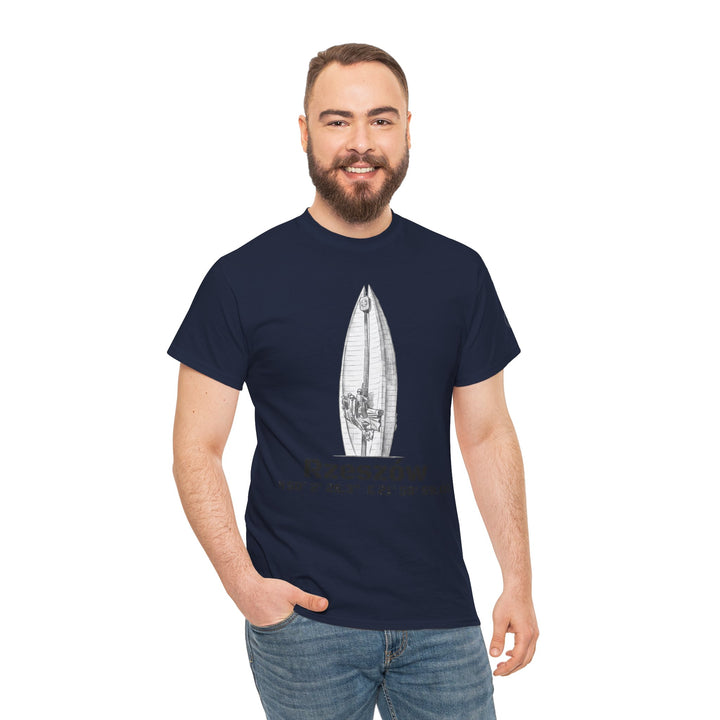 Rzeszów Coordinates T‑Shirt — City Landmark  Sketch Tee