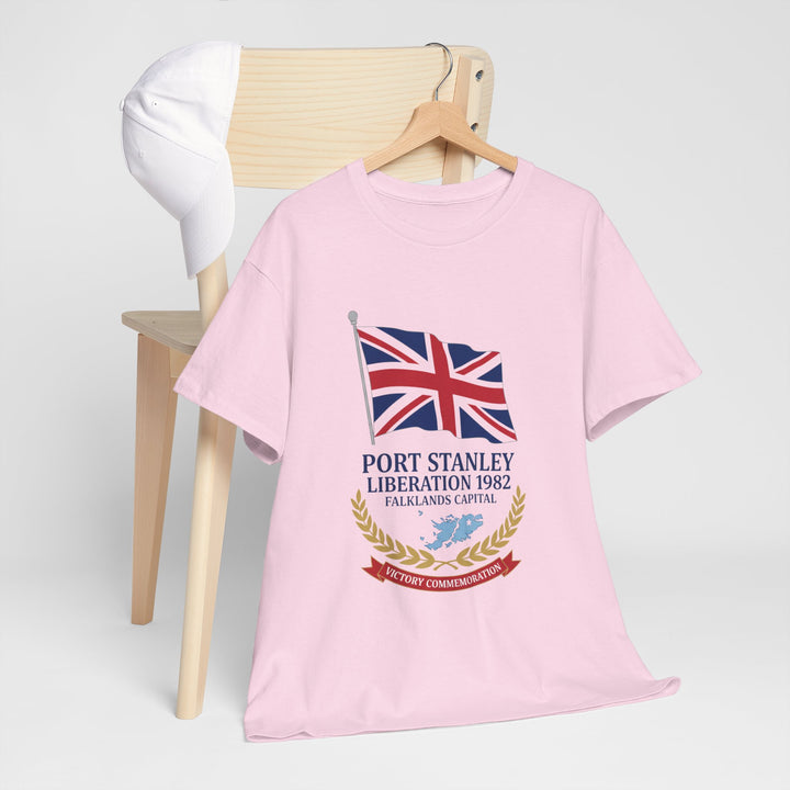 Port Stanley 1982 T-Shirt - Falklands War Victory Heritage Graphic