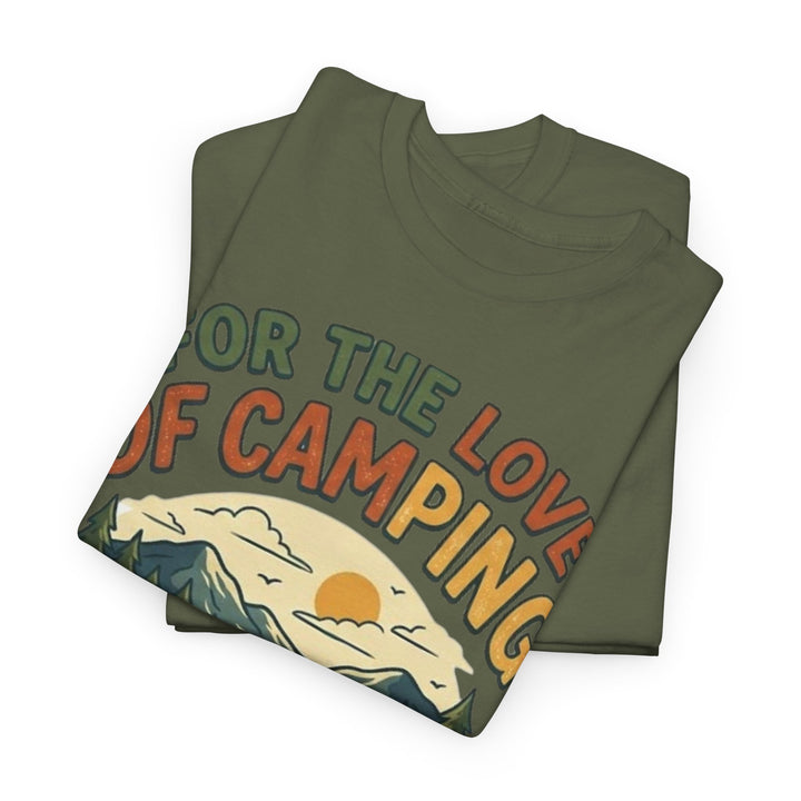 Retro Campfire Graphic T-Shirt - Vintage Style Camping Tee