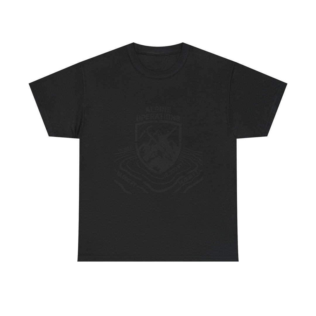 Alpine Operations Cotton Hiking Tee - Mountain Badge Edition