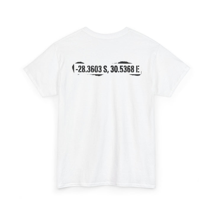 Rorke’s Drift Coordinates T-Shirt — 1879 Anglo‑Zulu War Tribute