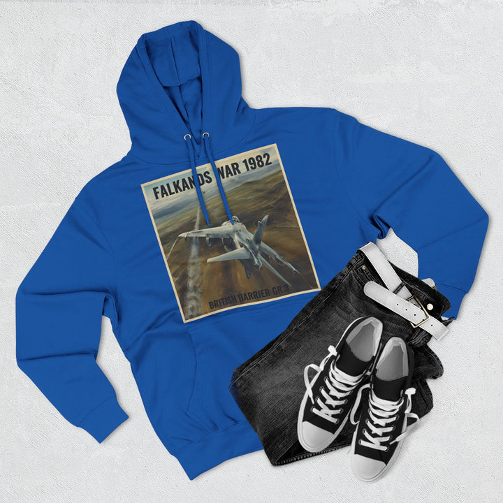 Sea Harrier 1982 Hoodie — Falklands War Naval Aviation Heritage
