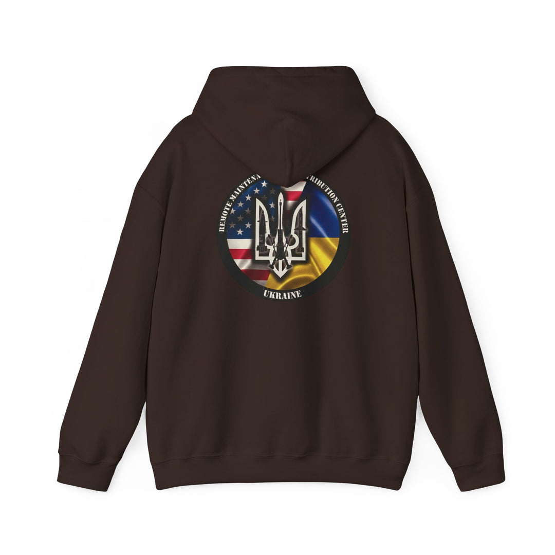 Ukraine Support Hoodie — RDCU US/UKRAINE Design