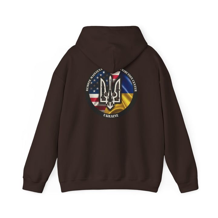 Ukraine Support Hoodie — RDCU US/UKRAINE Design