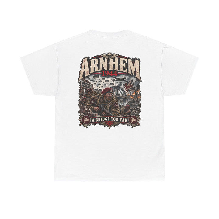 Arnhem 1944 Commemorative Tee — ‘A Bridge Too Far’ Military Tribute T-Shirt