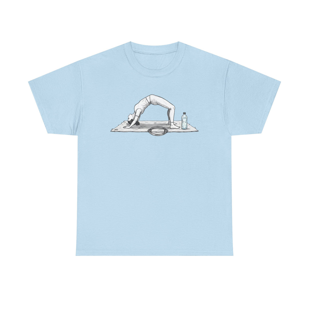 Pilates T‑Shirt – soft, breathable cotton designed for Pilates workouts. Comfortable, flexible, and perfect for reformer classes or everyday activewear.