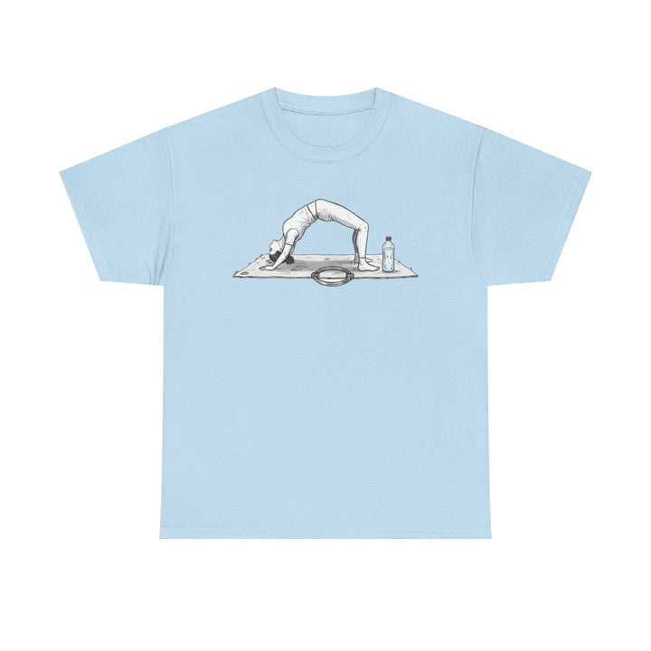 Pilates T‑Shirt – soft, breathable cotton designed for Pilates workouts. Comfortable, flexible, and perfect for reformer classes or everyday activewear.