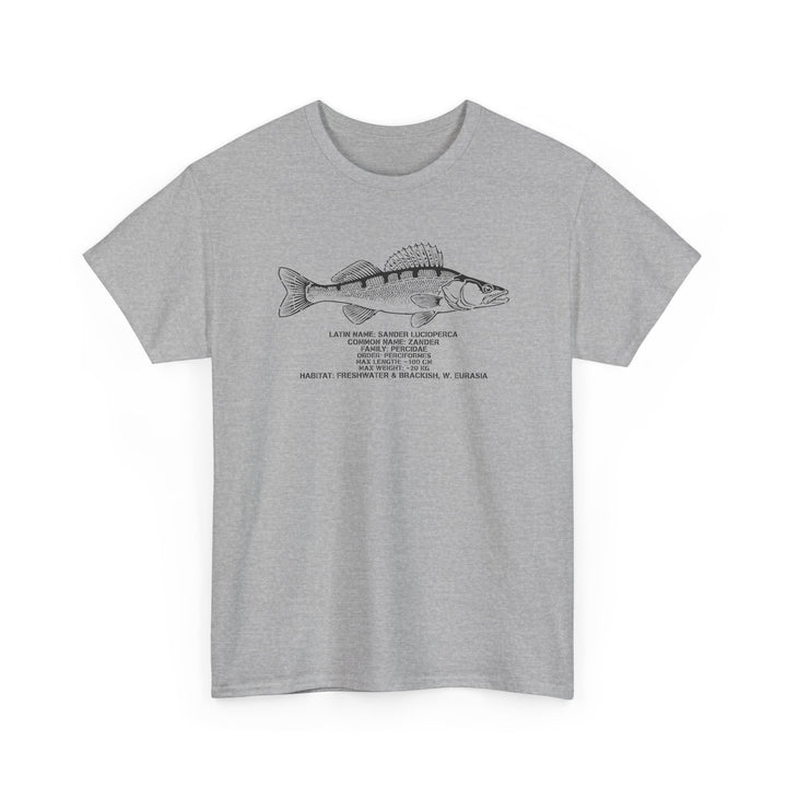 Walleye Fish (Zander) Illustration Tee | Fishing T-Shirt