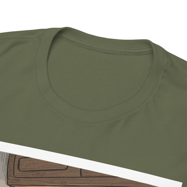 Retro Van Life Interior Graphic T-Shirt - Cozy Camper Van Aesthetic Tee