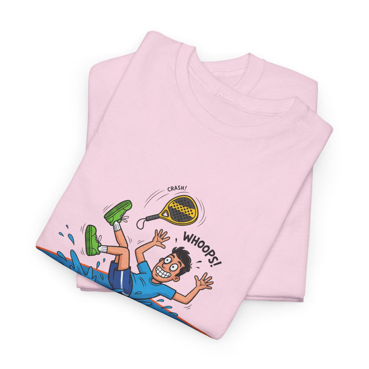Funny Padel Tennis Graphic T-Shirt — Retro Padel Player Adventure Tee