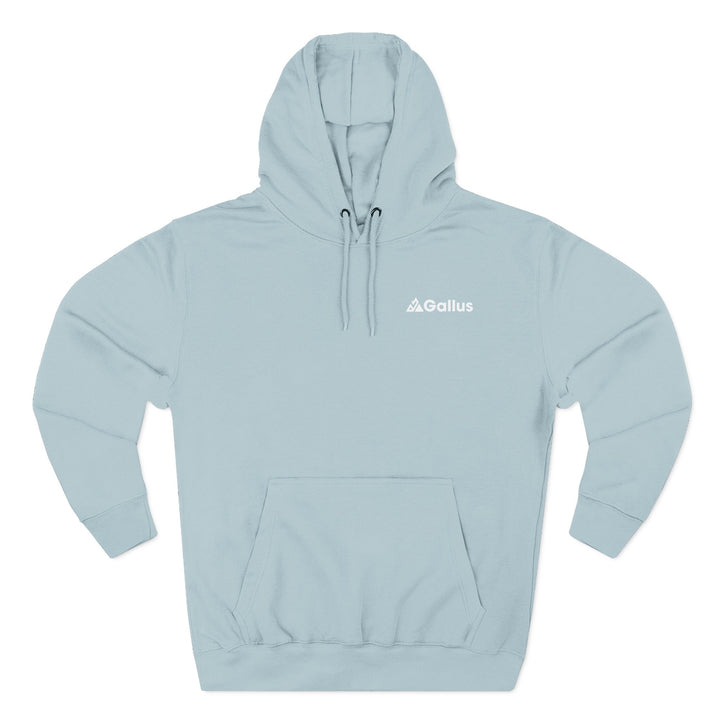 Gallus Explorer Hoodie — Minimal Logo Fleece Pullover