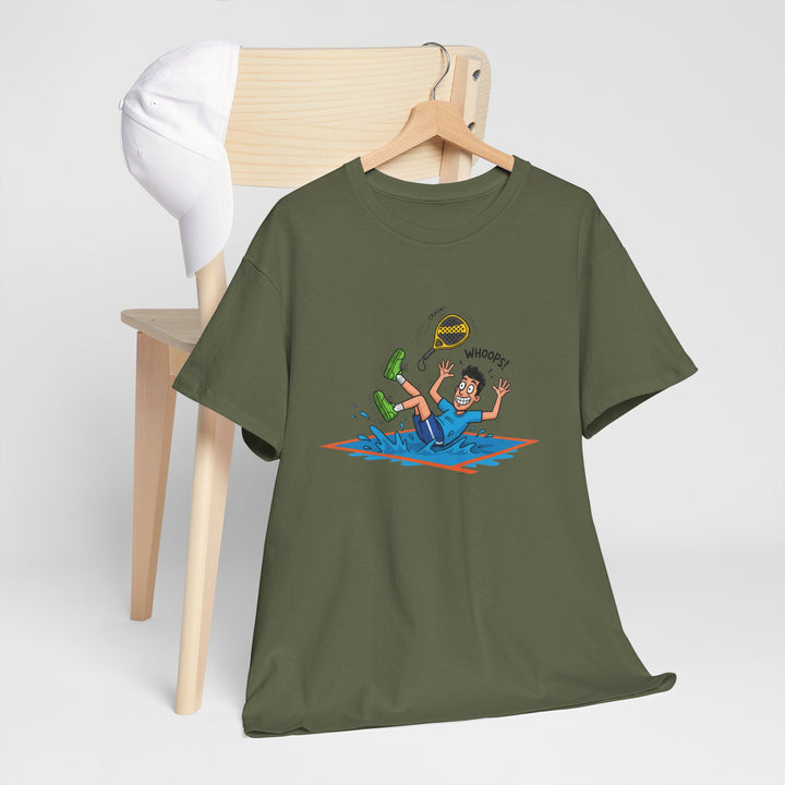 Funny Padel Tennis Graphic T-Shirt — Retro Padel Player Adventure Tee