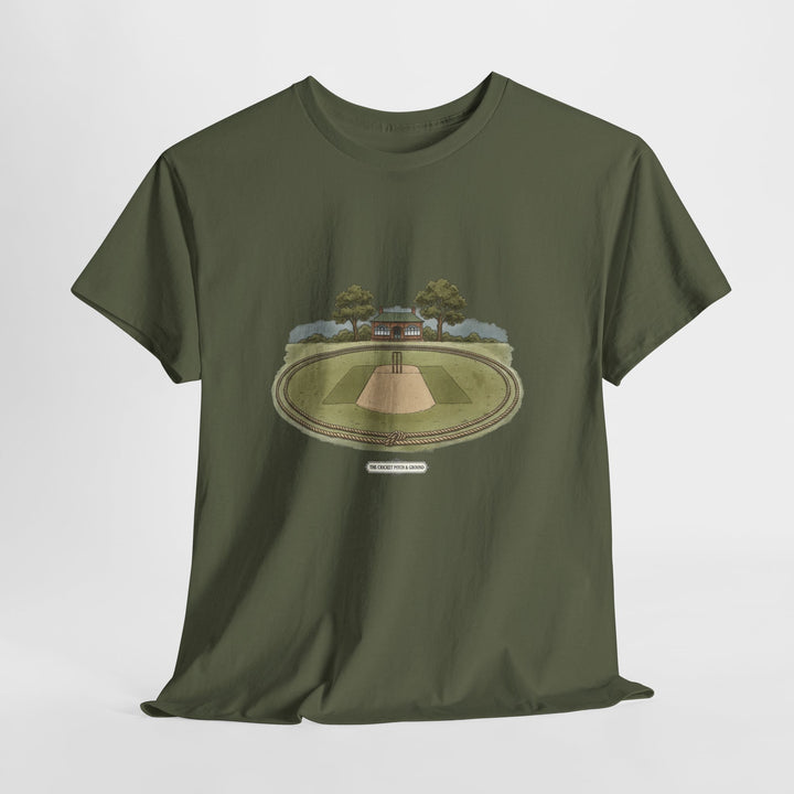 Cricket Ground Graphic T-Shirt for Players