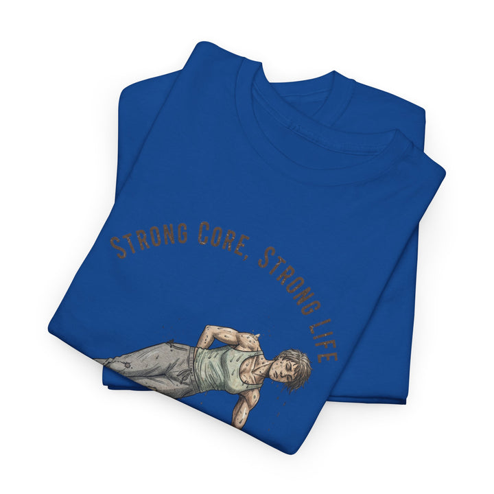 Pilates Fitness Plank Tee – soft, breathable cotton designed for Pilates and core workouts. Comfortable, flexible, and perfect for studio or home sessions.
