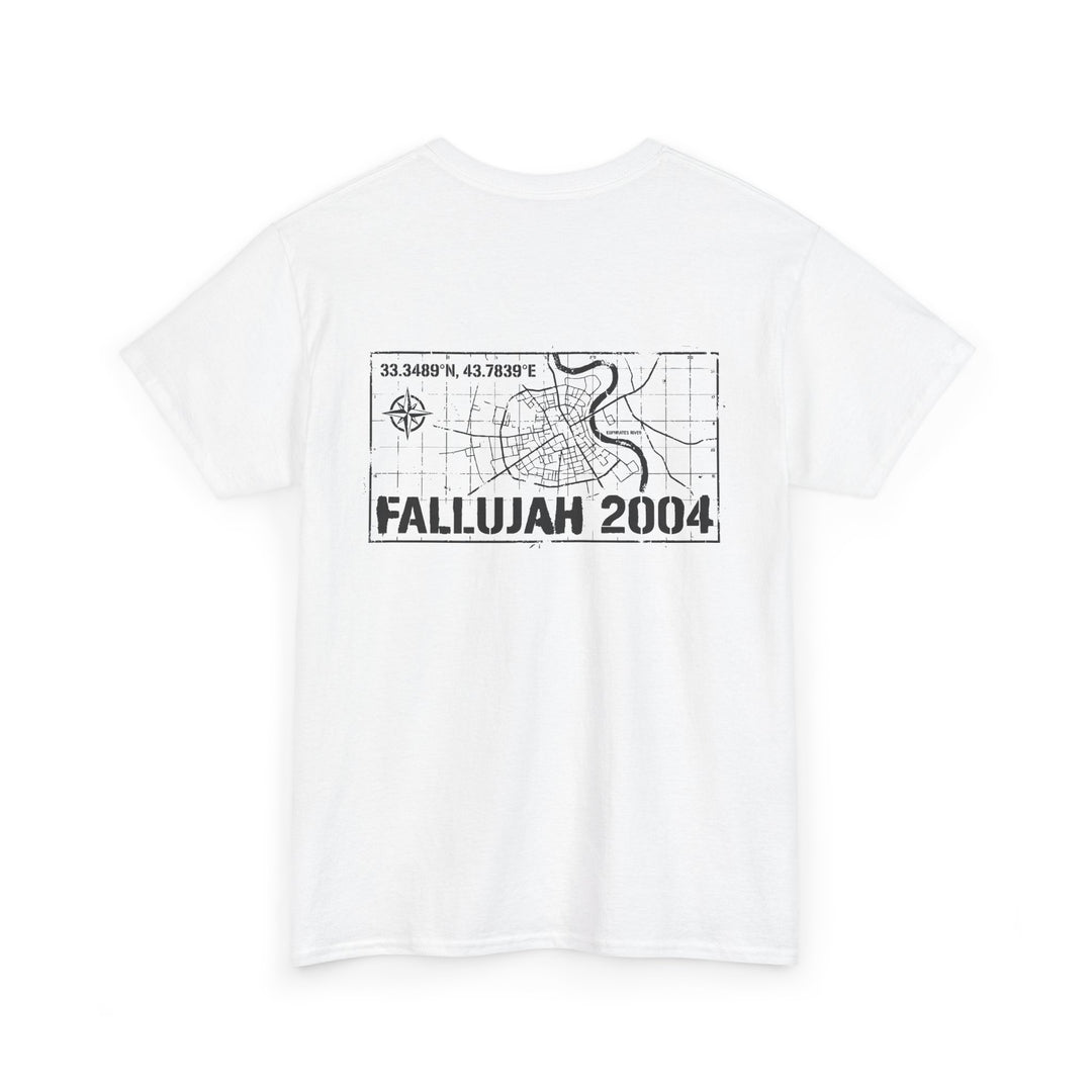 Fallujah 2004 Map T-Shirt — alternate product image 9