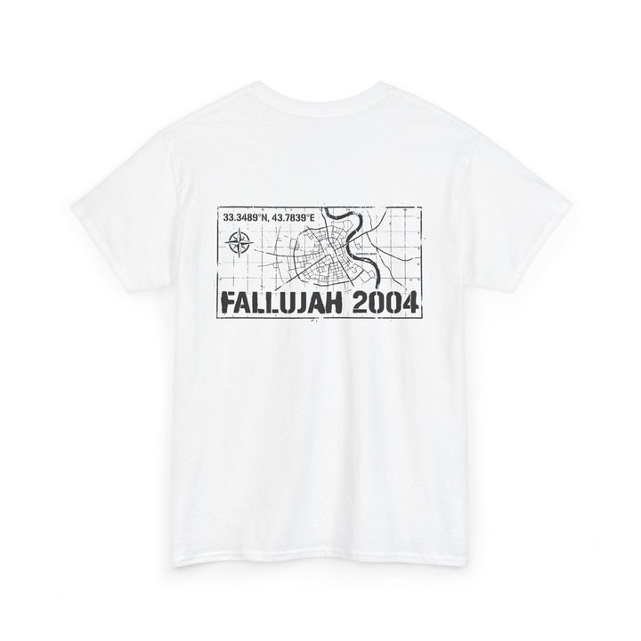 Fallujah 2004 Map T-Shirt — alternate product image 9
