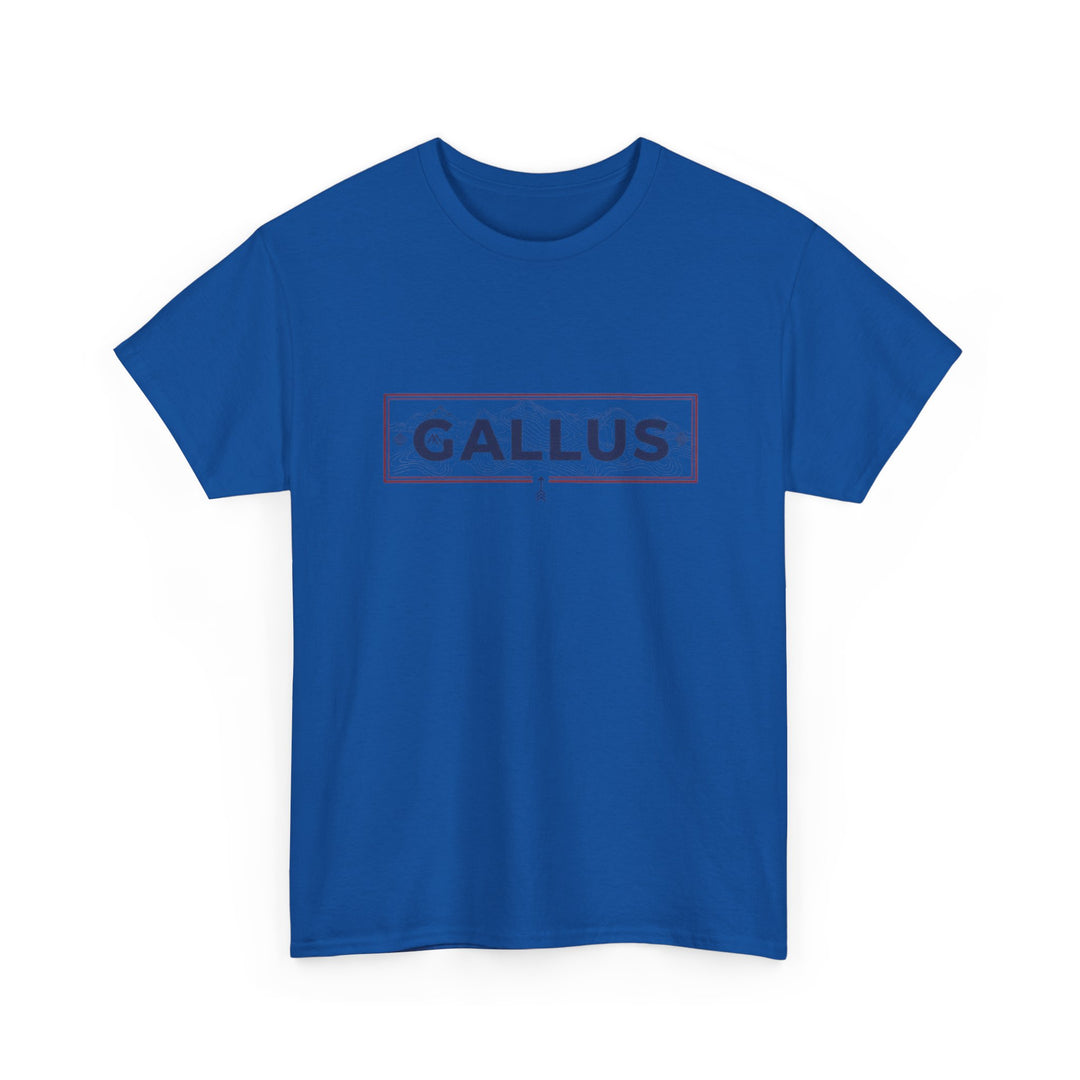 Portugal Map T-Shirt — Gallus Logo Travel Tee