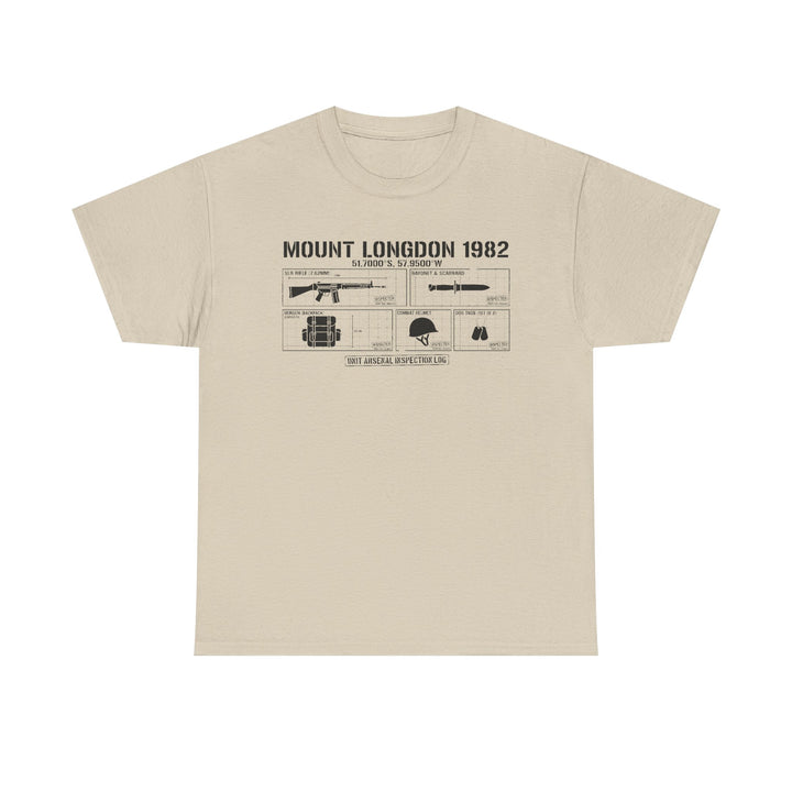 Mount Longdon 1982 T-Shirt — Falklands War Heritage Graphic